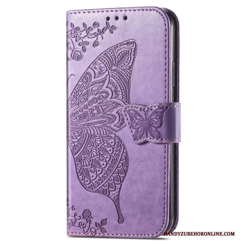 Lederhüllen Für Oneplus Nord 4 Barocker Schmetterling