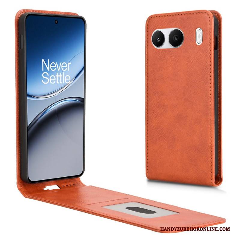 Lederhüllen Für Oneplus Nord 4 Vertikale Klappe Aus Kunstleder
