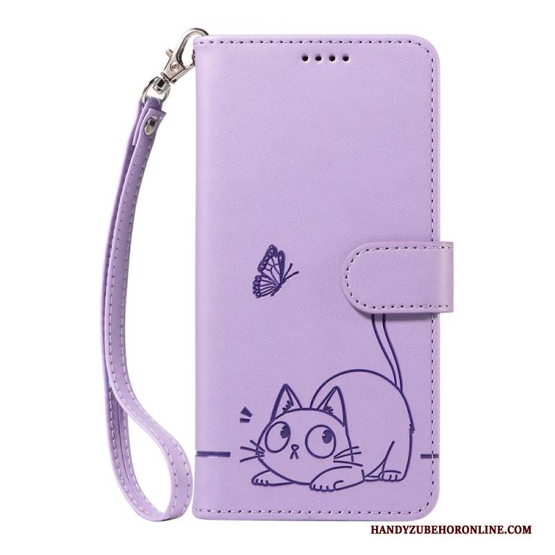 Lederhüllen Für Oneplus Nord 5 Grafikkatze