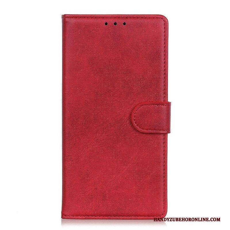 Lederhüllen Für Oppo Find X5 Pro Mattes Kunstleder