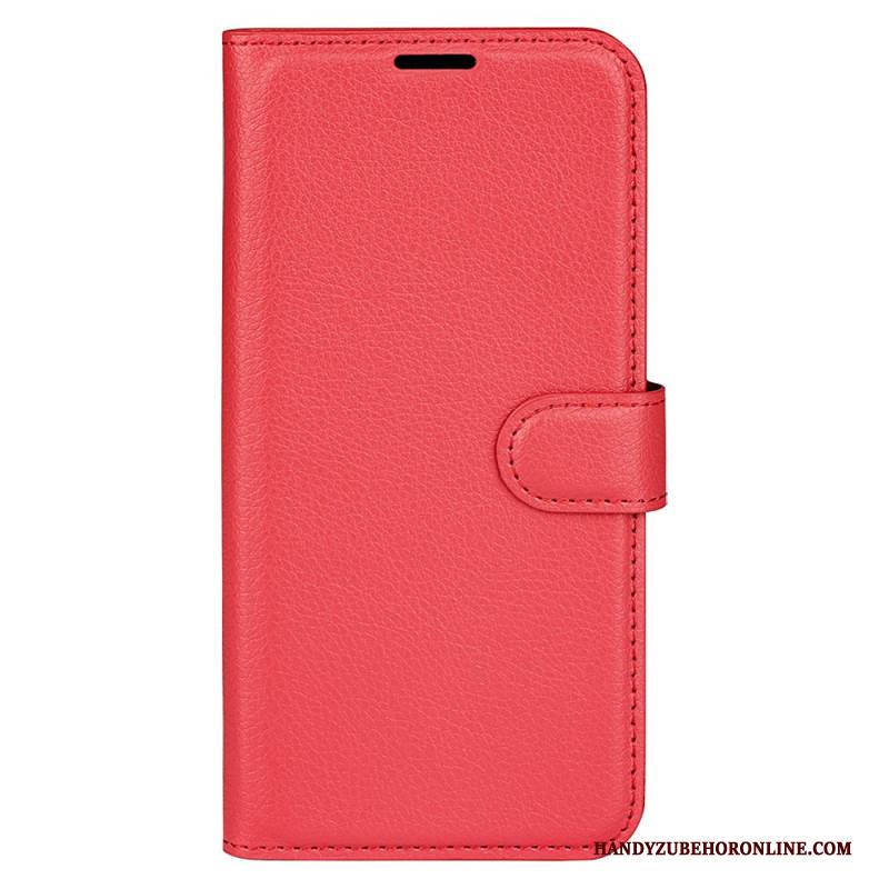 Lederhüllen Für Oppo Reno 13 5g Klassisches Litschi-kunstleder