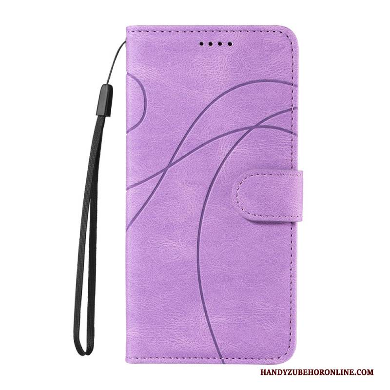 Lederhüllen Für Oppo Reno 14f 5g Wellenmuster