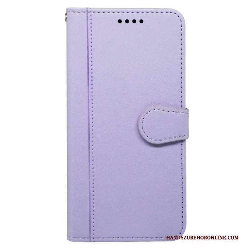 Lederhüllen Für Realme 14 5g Abnehmbarer Riemen