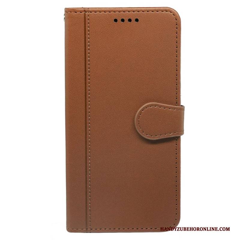 Lederhüllen Für Realme 14 5g Abnehmbarer Riemen