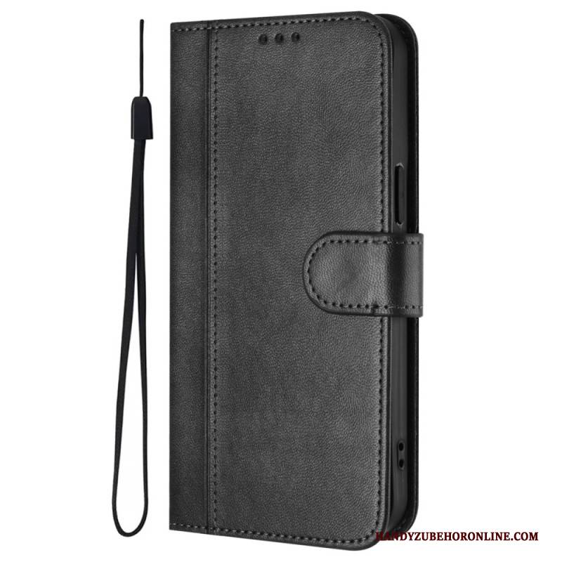 Lederhüllen Für Realme 14 5g Retro-naht