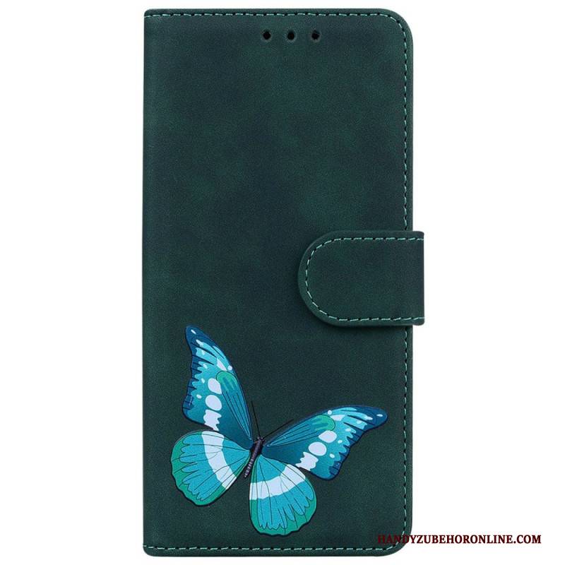 Lederhüllen Für Realme 14 5g Schmetterling