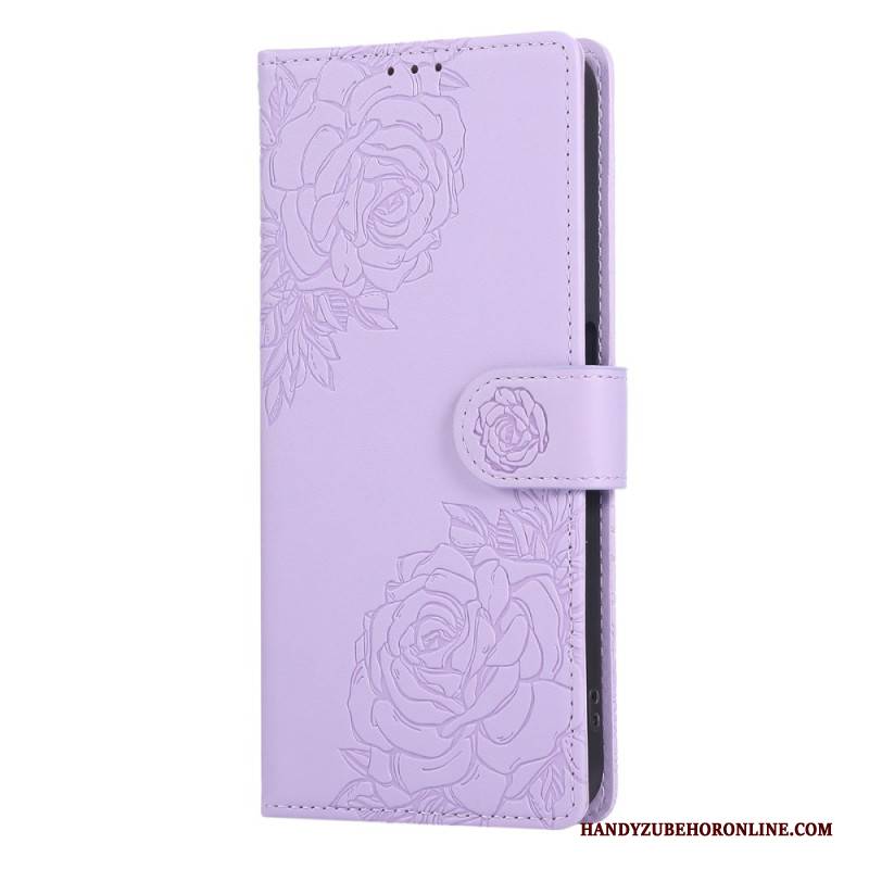 Lederhüllen Für Realme 14 5g Spitzenblumen