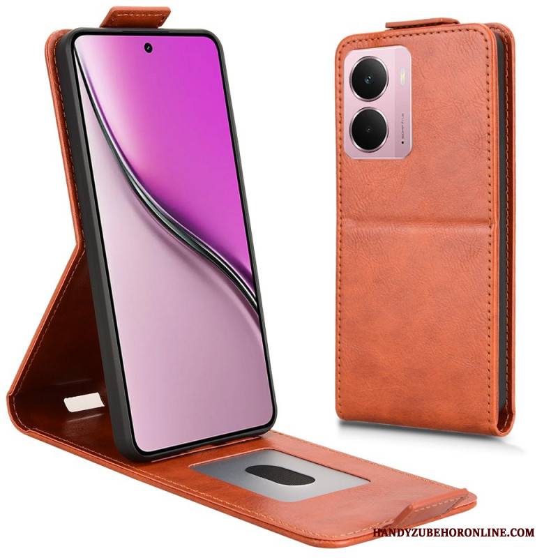 Lederhüllen Für Realme 14 5g Vertikale Klappe Design