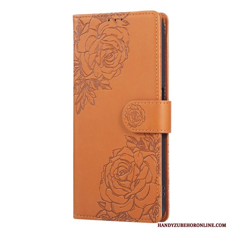 Lederhüllen Für Realme 14t 5g Spitzenblumen