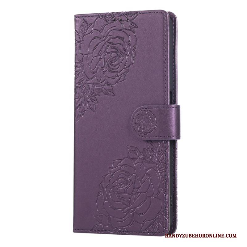 Lederhüllen Für Realme 14t 5g Spitzenblumen