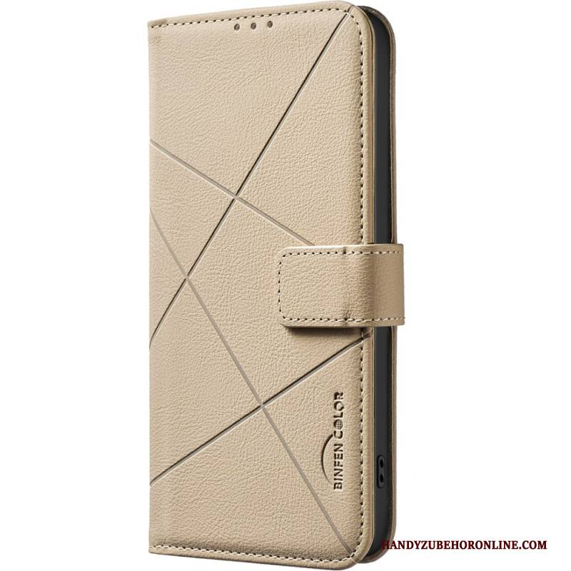 Lederhüllen Für Realme 14x 5g Streifen (binfen Color)