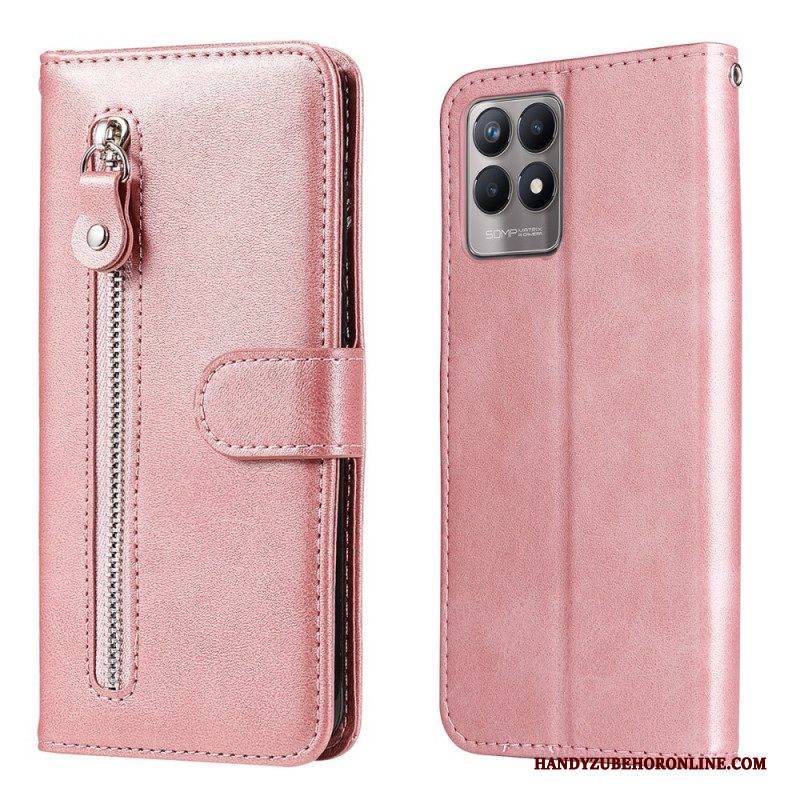 Lederhüllen Für Realme 8i Vintage Geldbörse
