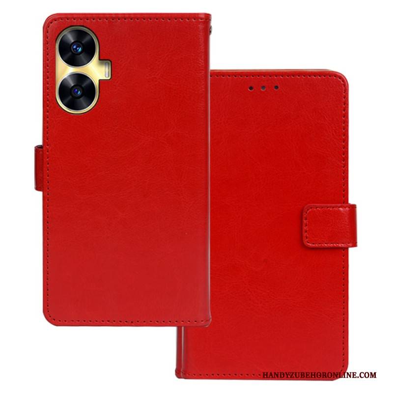 Lederhüllen Für Realme C55 Idewei