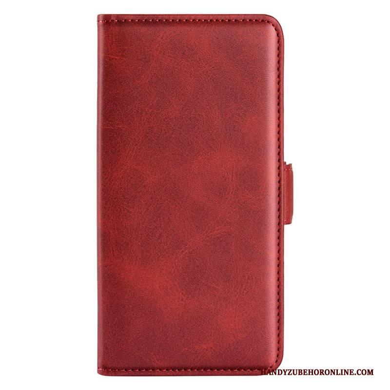 Lederhüllen Für Realme C67 Doppelverschluss