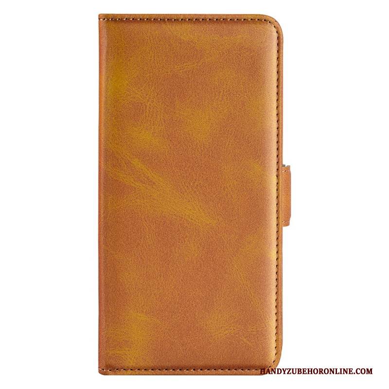 Lederhüllen Für Realme C67 Doppelverschluss