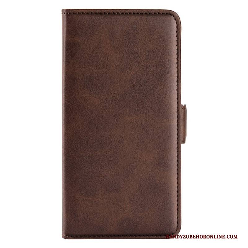 Lederhüllen Für Realme C67 Doppelverschluss