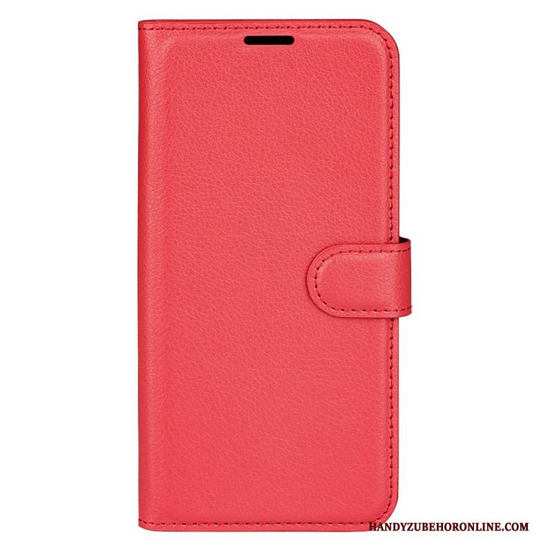 Lederhüllen Für Realme C67 Kunstleder Litschi