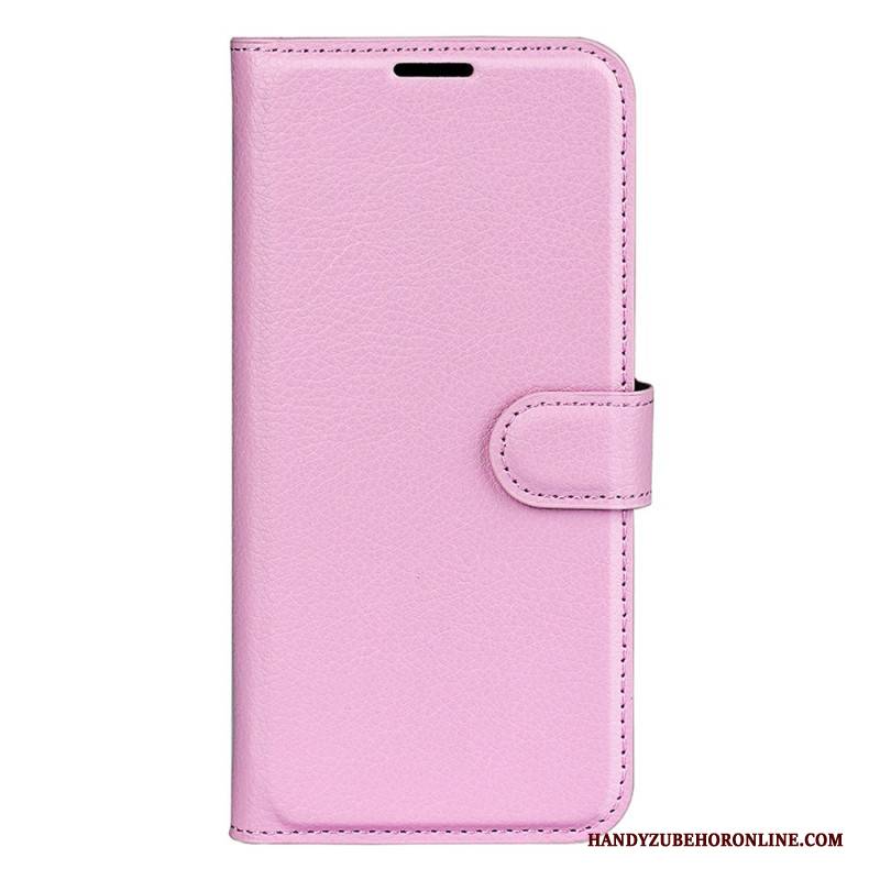 Lederhüllen Für Realme C67 Kunstleder Litschi