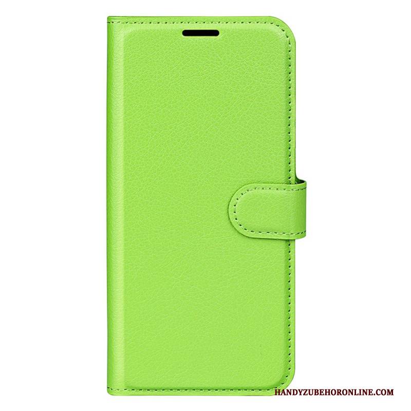 Lederhüllen Für Realme C67 Kunstleder Litschi