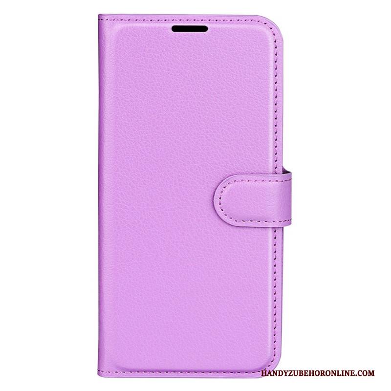 Lederhüllen Für Realme C67 Kunstleder Litschi