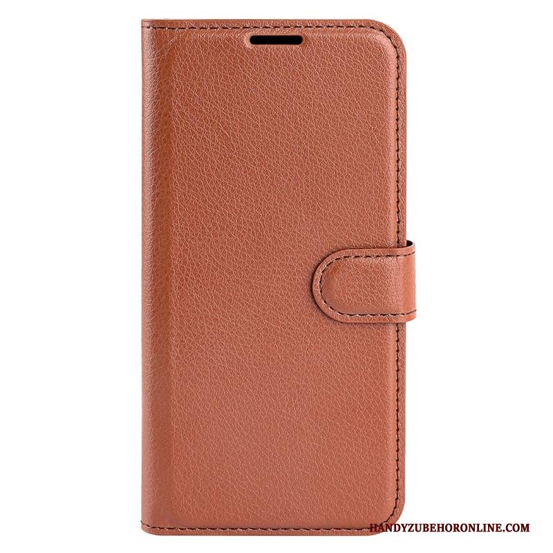 Lederhüllen Für Realme C67 Kunstleder Litschi