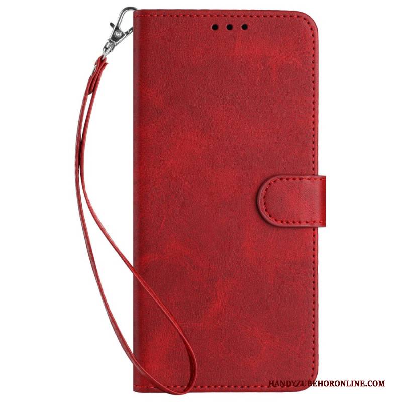 Lederhüllen Für Realme Note 60 Matte Riemenoptik