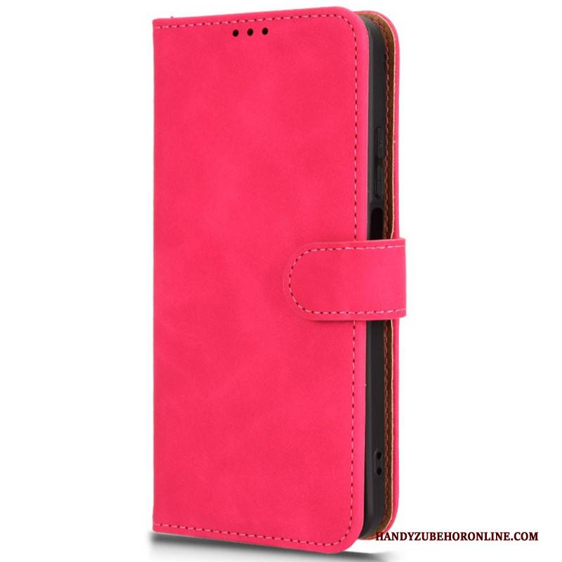 Lederhüllen Für Realme Note 60x Wildlederoptik