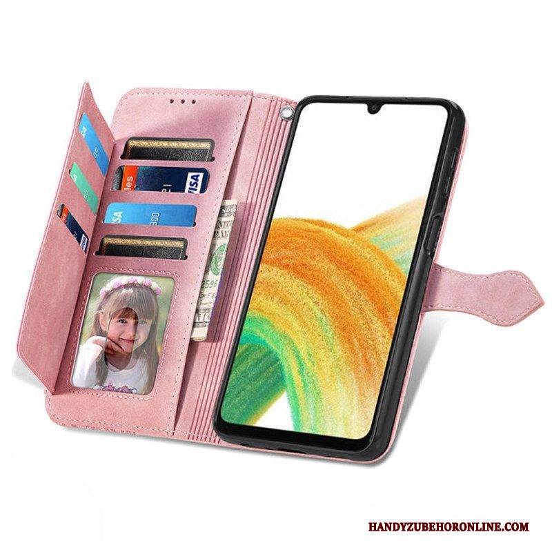 Lederhüllen Für Samsung Galaxy A13 Optimierte Kartenhalter
