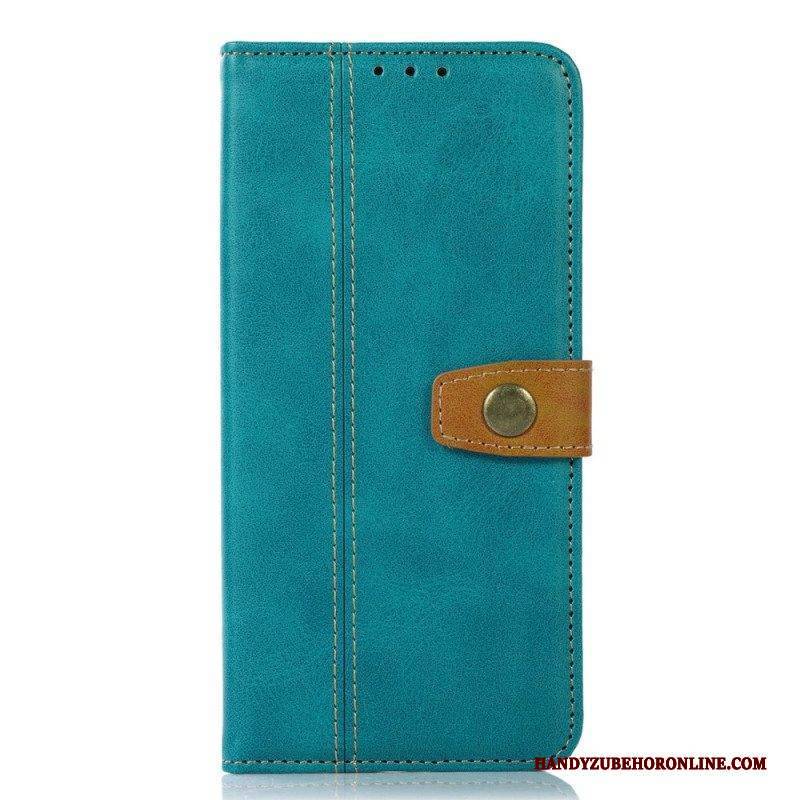 Lederhüllen Für Samsung Galaxy A14 / A14 5G Vintage-armband