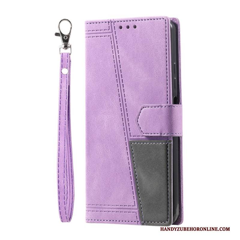 Lederhüllen Für Samsung Galaxy A17 4g / 5g Geometrische Linien