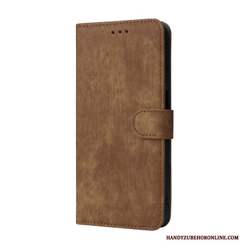 Lederhüllen Für Samsung Galaxy A17 4g / 5g Rfid-schutz In Wildlederoptik