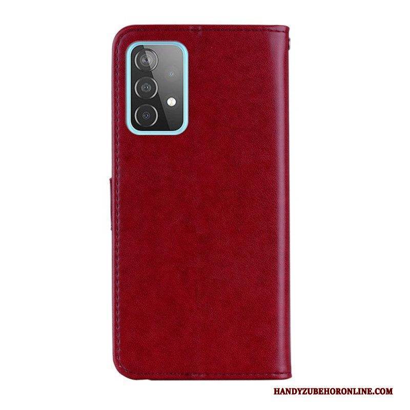 Lederhüllen Für Samsung Galaxy A53 5G Eulen-mandala Und Charme