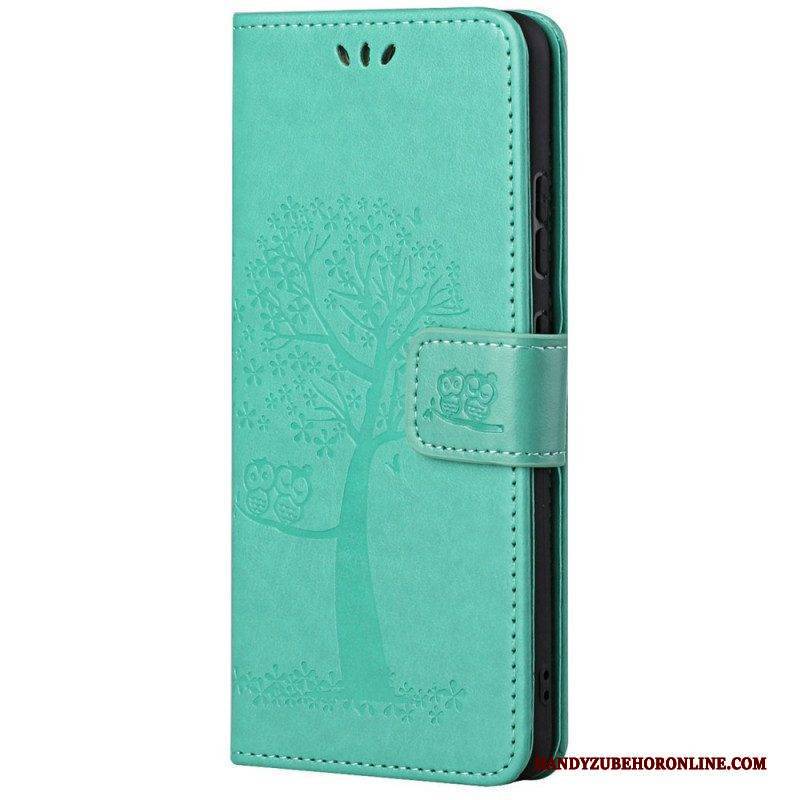 Lederhüllen Für Samsung Galaxy M23 5G Eulenbaum
