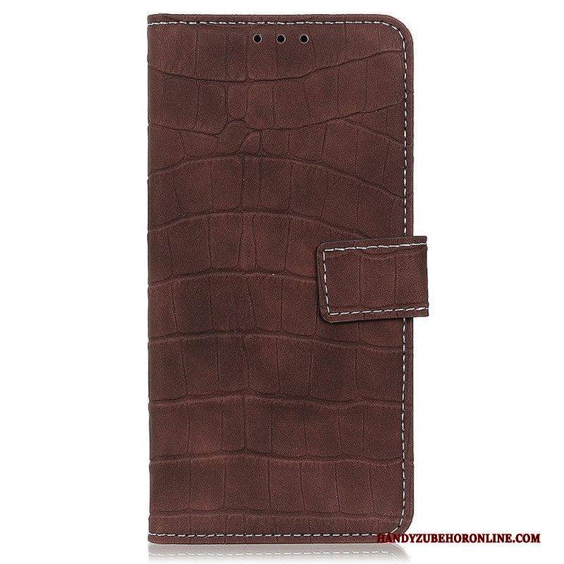 Lederhüllen Für Samsung Galaxy M23 5G Krokodilleder-stil