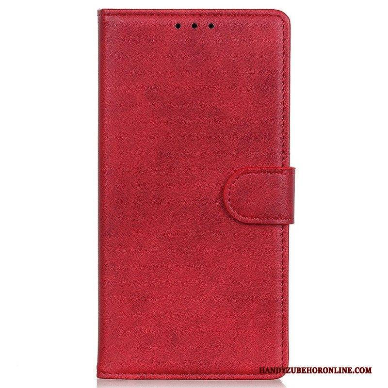 Lederhüllen Für Samsung Galaxy M23 5G Mattes Kunstleder