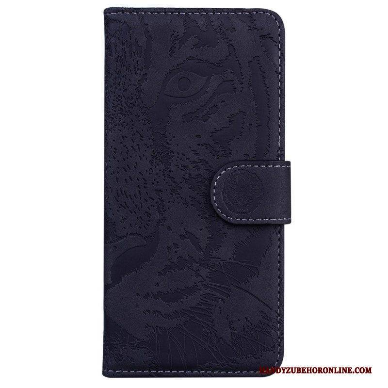 Lederhüllen Für Samsung Galaxy M33 5G Tigerdruck