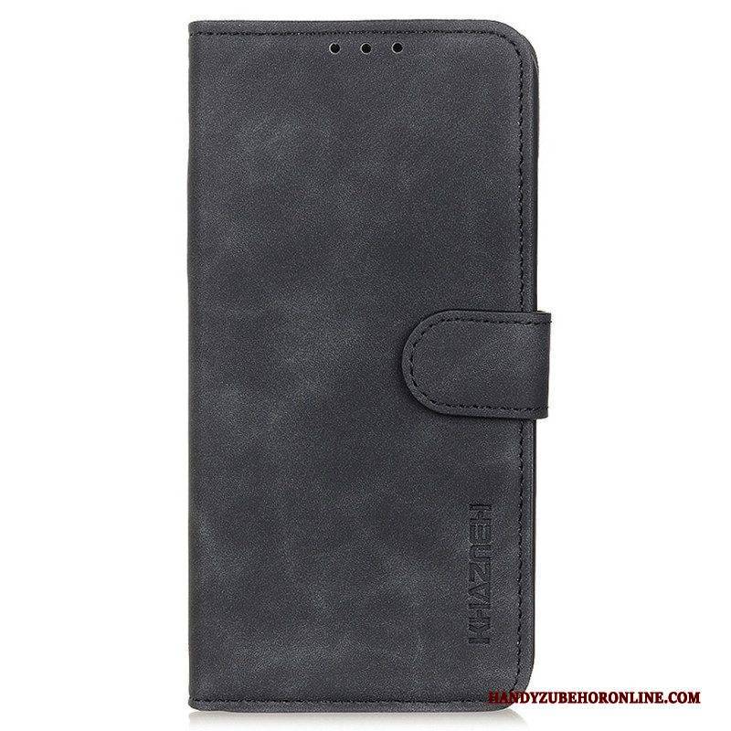 Lederhüllen Für Samsung Galaxy M53 5G Khazneh Vintage-ledereffekt