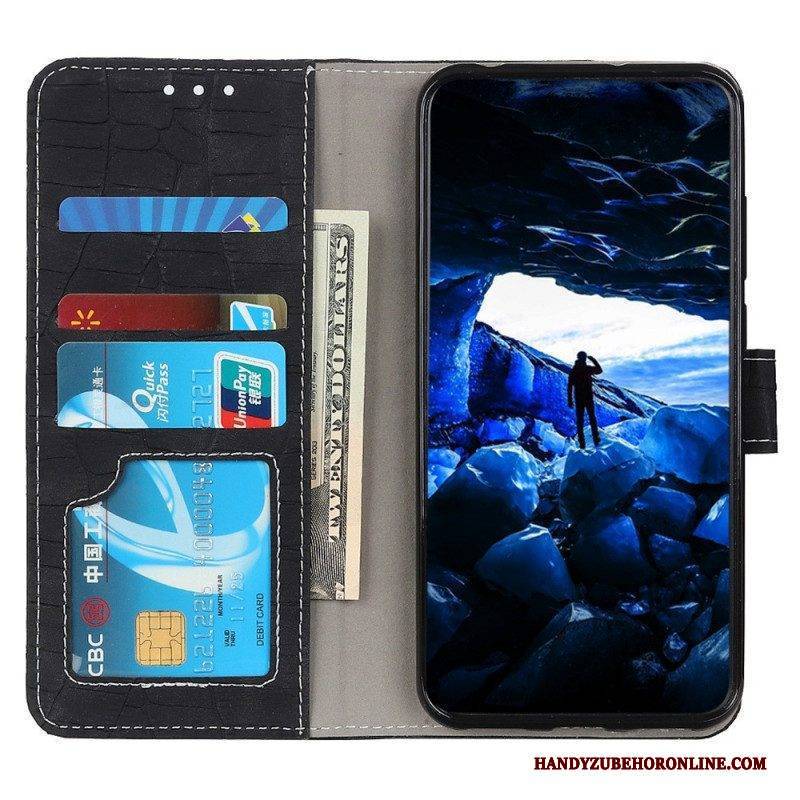Lederhüllen Für Samsung Galaxy M53 5G Krokodilkraft