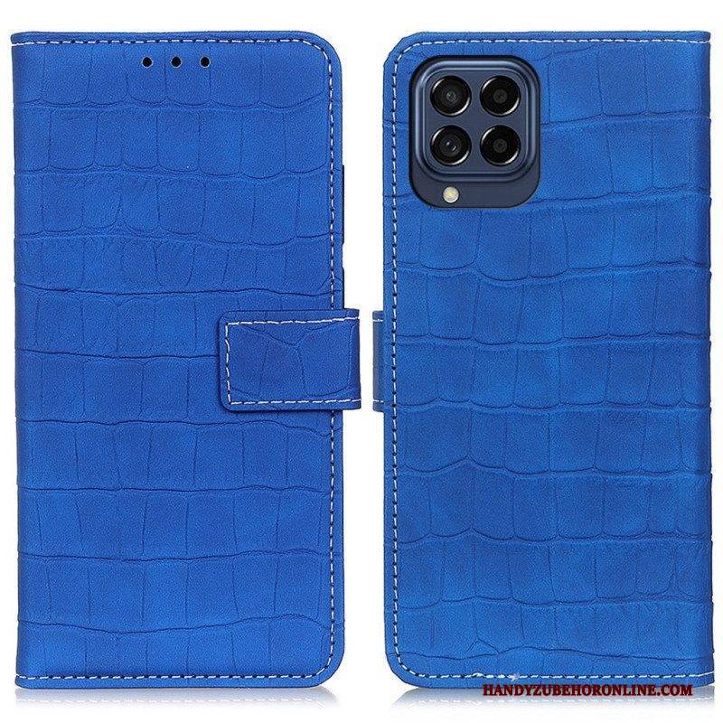 Lederhüllen Für Samsung Galaxy M53 5G Krokodilkraft