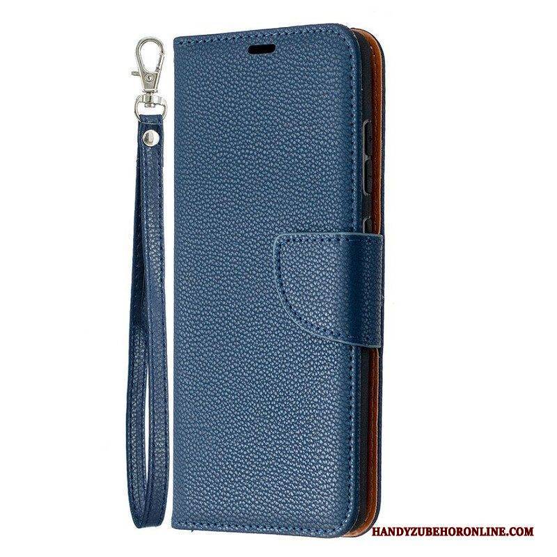 Lederhüllen Für Samsung Galaxy S20 FE Flip Case Lychee Rabat Oblique