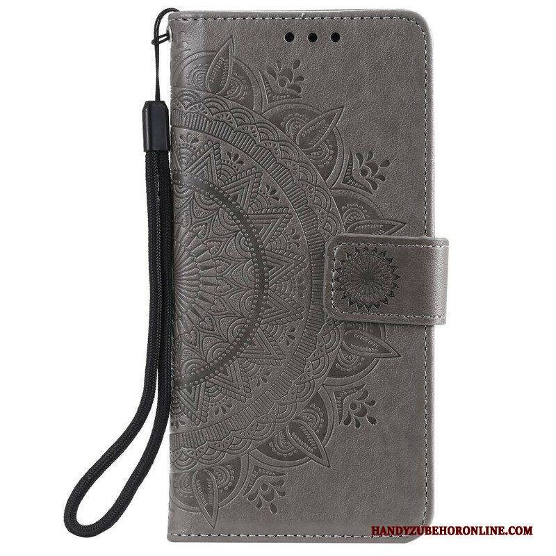 Lederhüllen Für Samsung Galaxy S20 FE Sonnenmandala