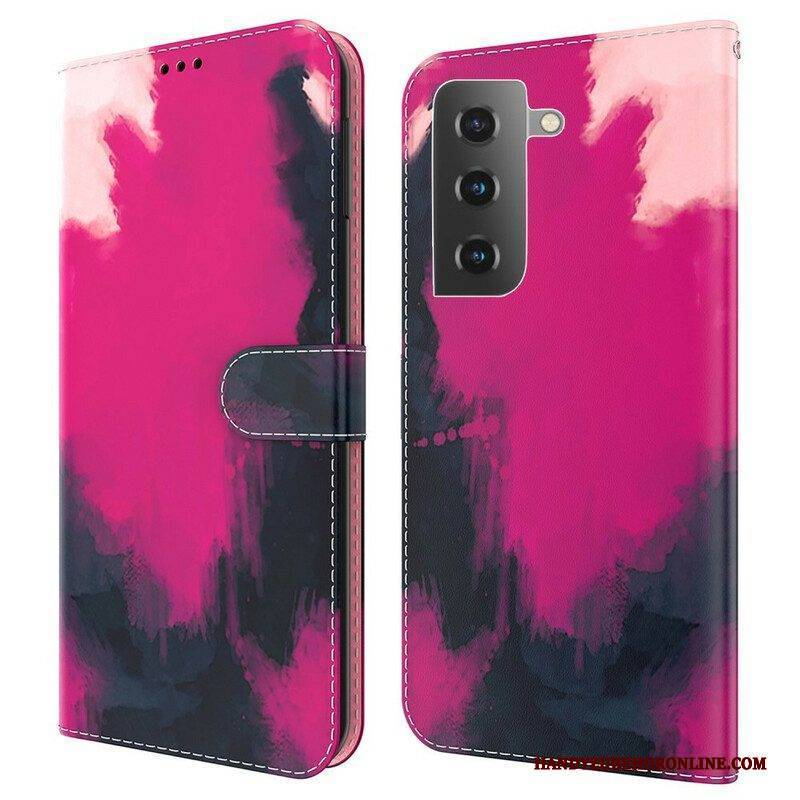Lederhüllen Für Samsung Galaxy S21 FE Abstraktion