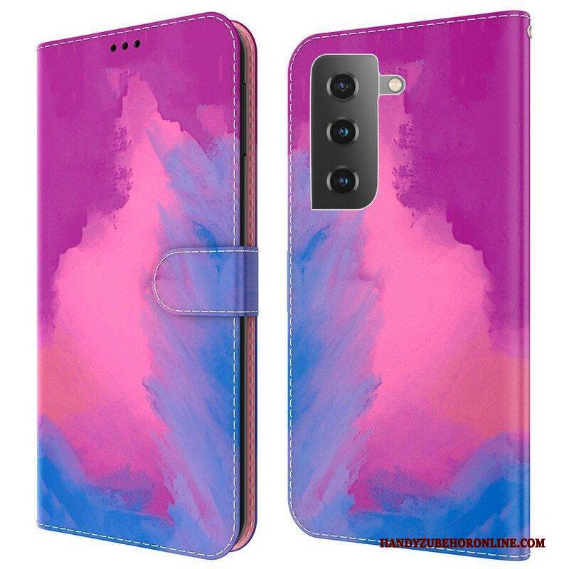 Lederhüllen Für Samsung Galaxy S21 FE Abstraktion