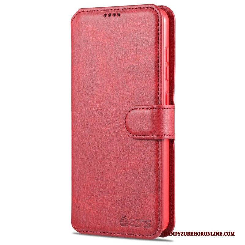 Lederhüllen Für Samsung Galaxy S21 FE Azns Retro