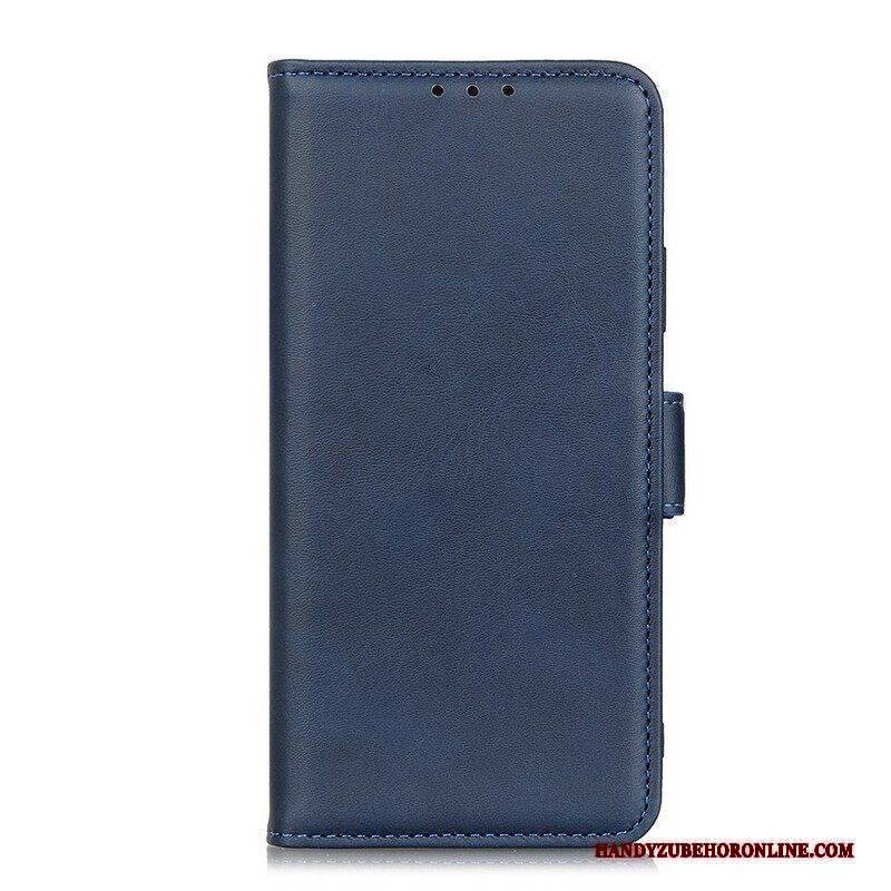 Lederhüllen Für Samsung Galaxy S21 Plus 5G Flip Case Doppelte Klappe