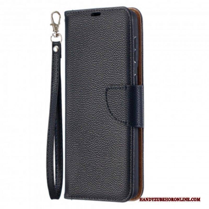 Lederhüllen Für Samsung Galaxy S21 Plus 5G Flip Case Lychee Rabat Oblique