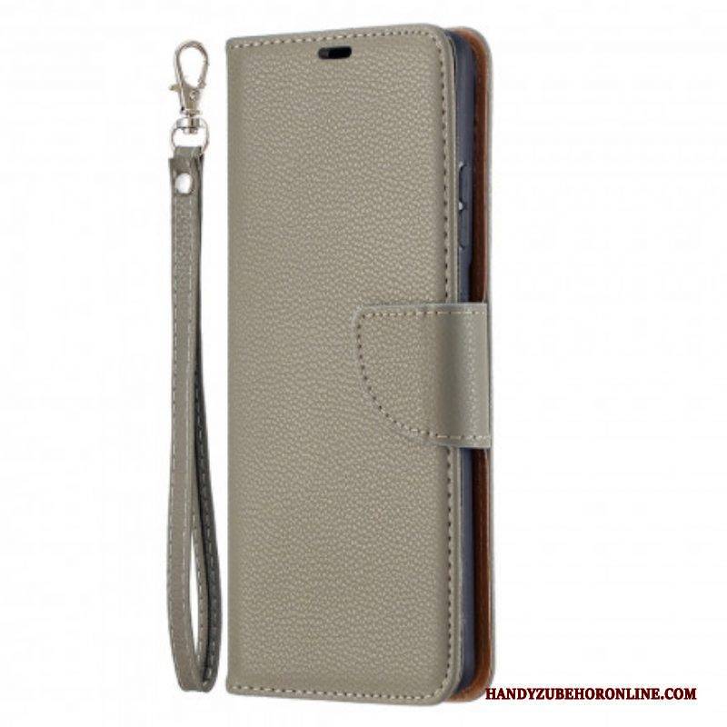 Lederhüllen Für Samsung Galaxy S21 Ultra 5G Flip Case Lychee Rabat Oblique