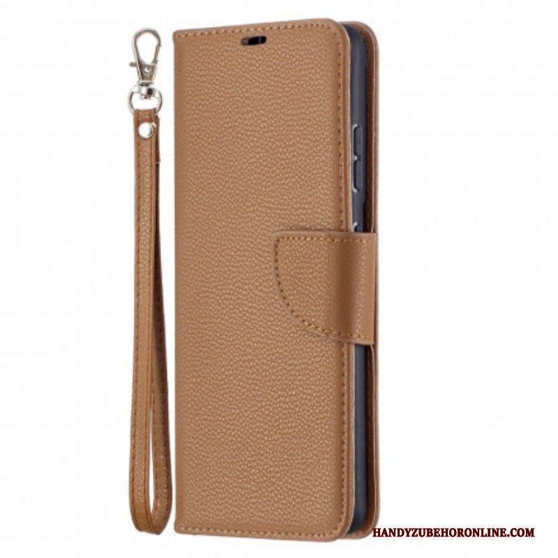 Lederhüllen Für Samsung Galaxy S21 Ultra 5G Flip Case Lychee Rabat Oblique