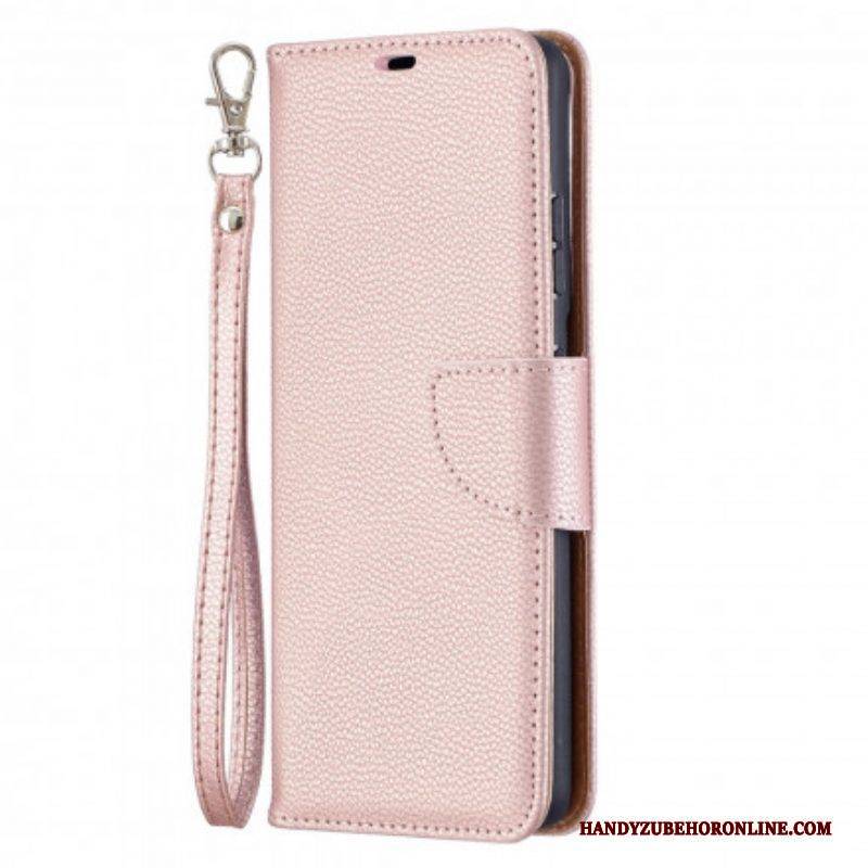 Lederhüllen Für Samsung Galaxy S21 Ultra 5G Flip Case Lychee Rabat Oblique