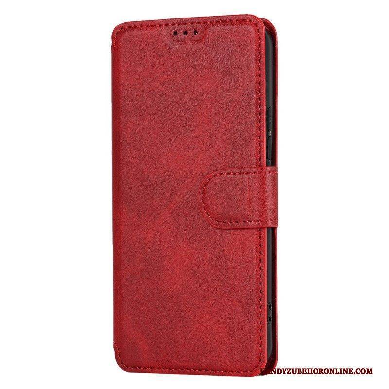 Lederhüllen Für Samsung Galaxy S22 5G Matter Vintage-ledereffekt